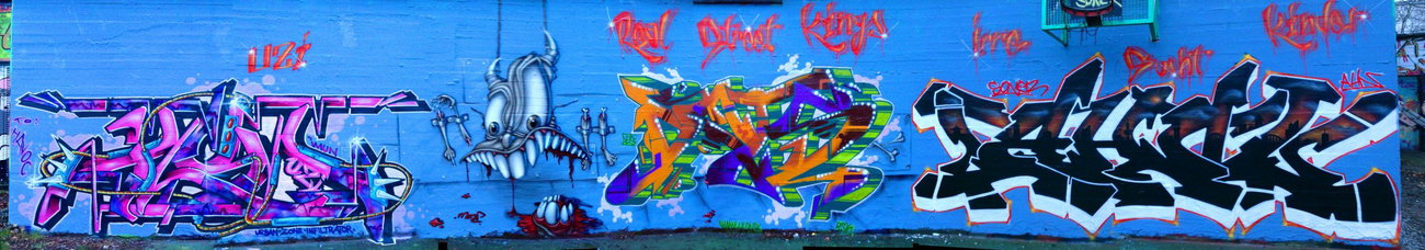 Graffiti Wall - Photo by DETS - last, one, for (2013)
