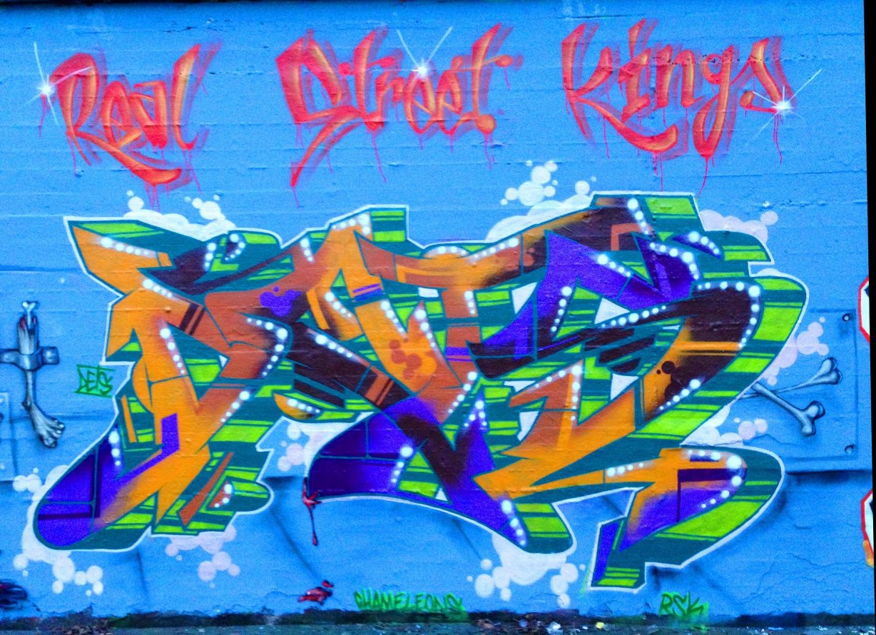 Graffiti Wall - Photo by DETS - dets, letzte, in (2013)