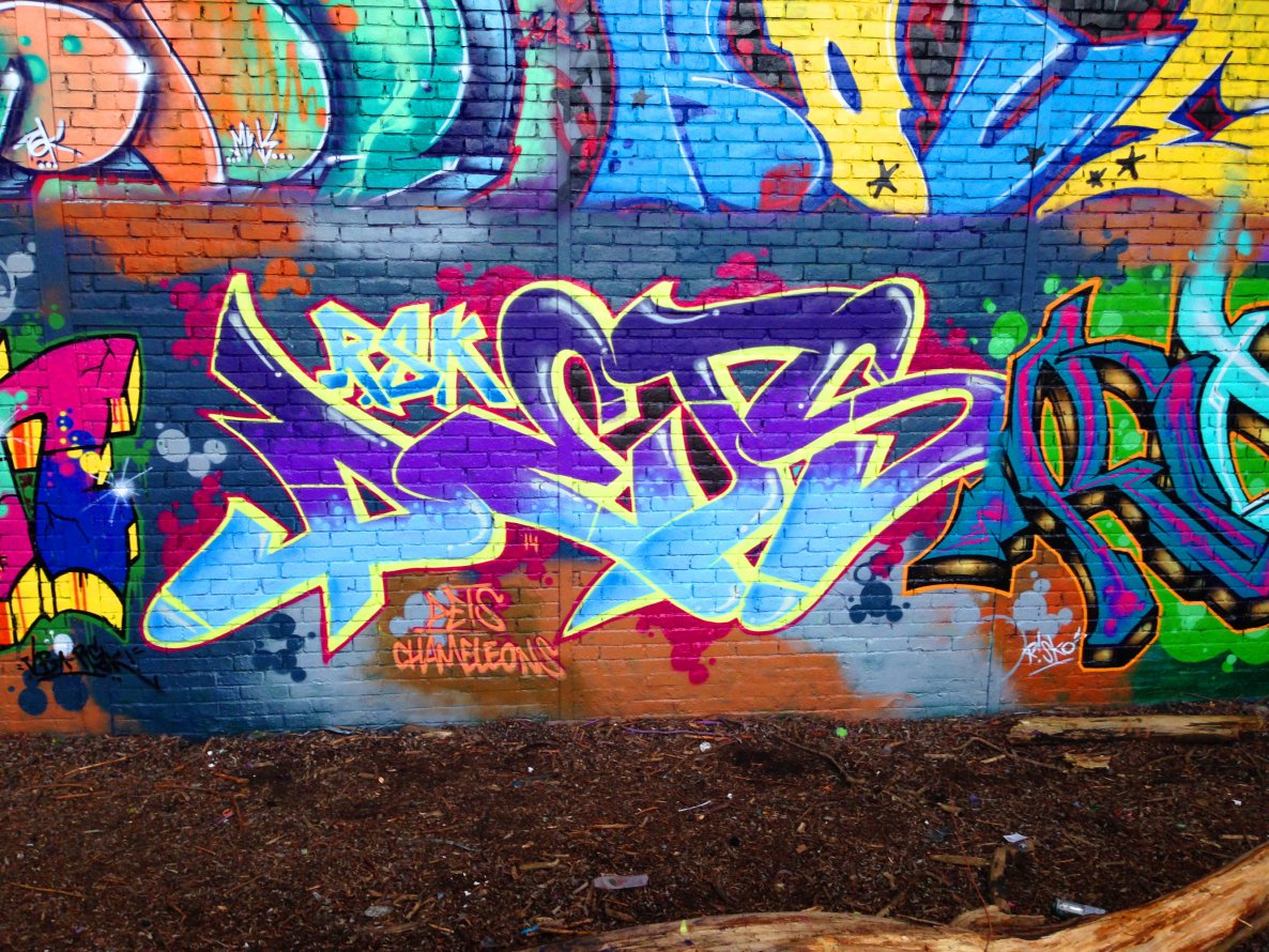 Graffiti Wall - Photo by DETS - kurz, und, schmerzlos (2014)