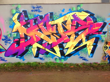 Graffiti Wall - Photo by DETS - disco, dets (2014)