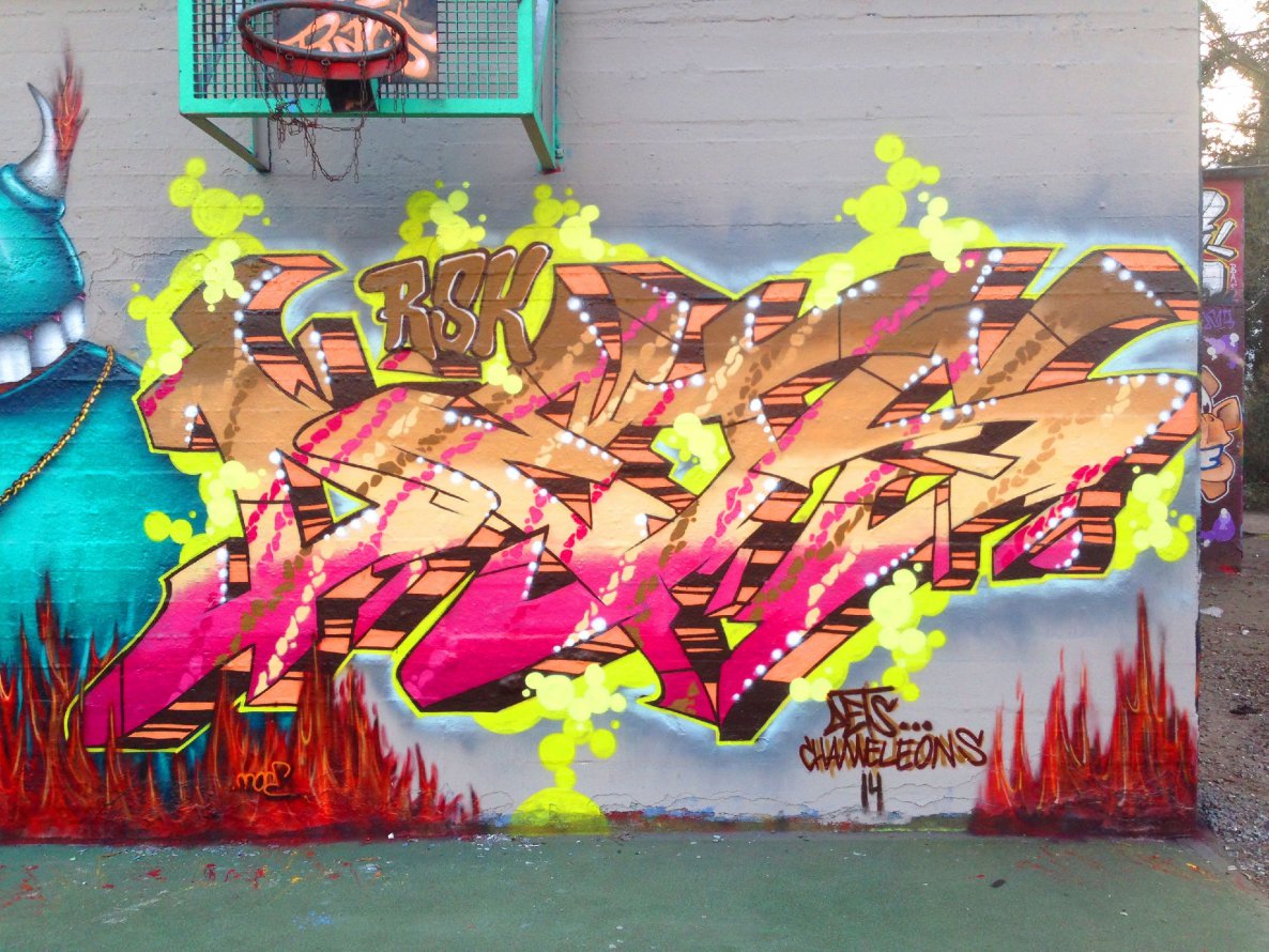 Graffiti Wall - Photo by DETS - dets (2014)