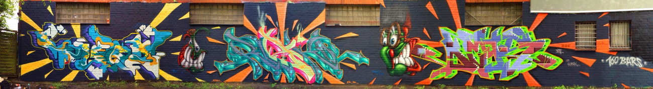 Graffiti Wall - Photo by DETS - muddy, waters (2014)