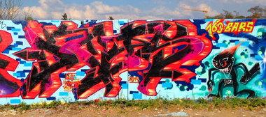 Graffiti Wall - Photo by DETS - steine-schmeisser, dets! (2014)