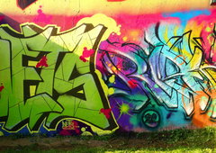 Graffiti Wall - Photo by DETS - schnelle, welle! (2014)
