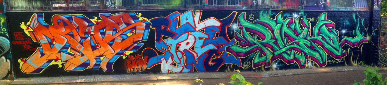 Graffiti Wall - Photo by DETS - straßen, kingz (2014)