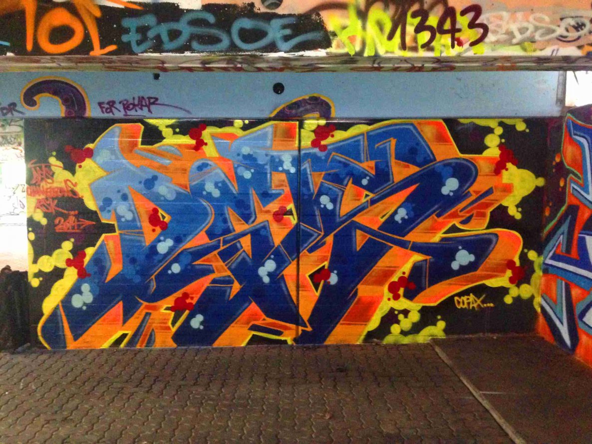 Graffiti Wall - Photo by DETS - new, york, dets (2014)