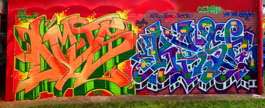 Graffiti Wall - Photo by DETS - dets, n, resh (2014)