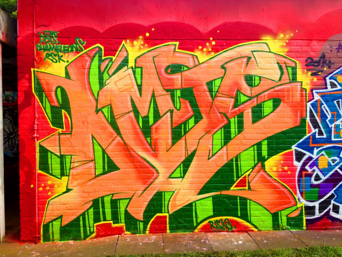 Graffiti Wall - Photo by DETS - dets (2014)