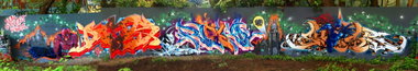 Graffiti Wall - Photo by DETS - pooltham-city (2014)