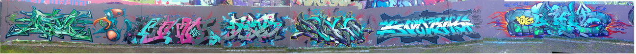 Graffiti Wall - Photo by DETS - writer-club (2014)