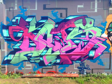 Graffiti Wall - Photo by DETS - garten-dets (2014)
