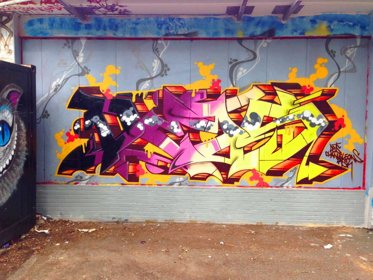Graffiti Wall - Photo by DETS - dets, on, the (2014)