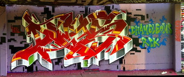 Graffiti Wall - Photo by DETS - fire-dets (2014)