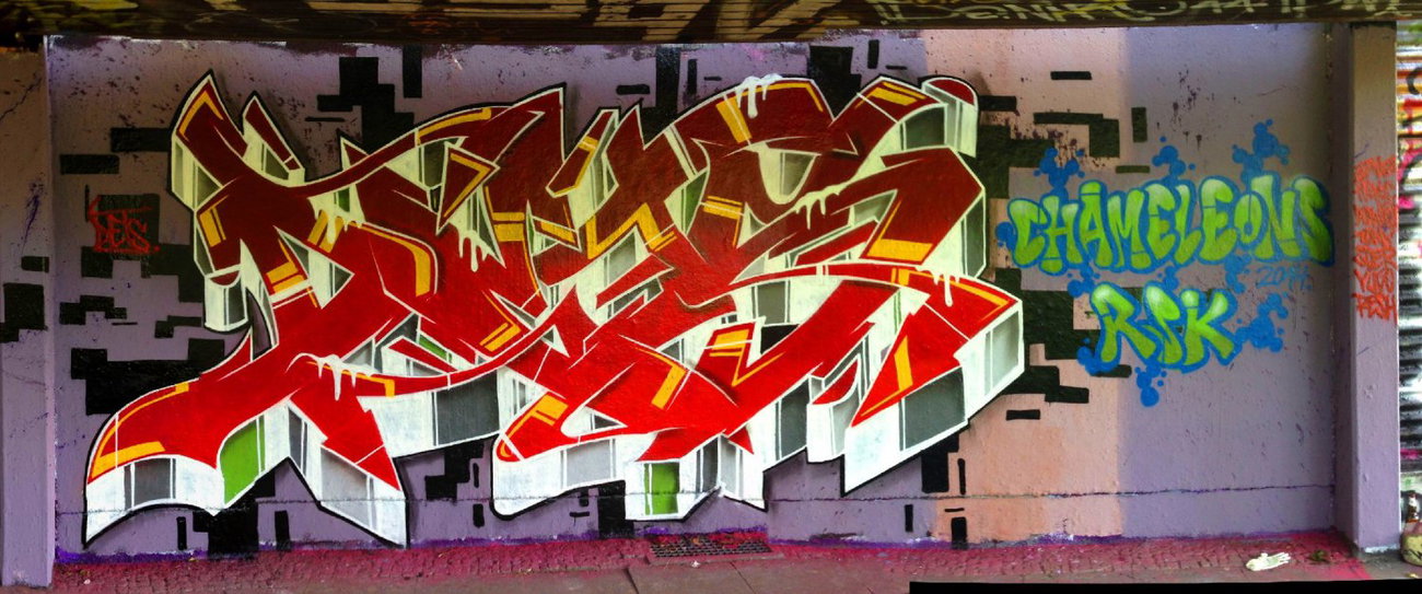 Graffiti Wall - Photo by DETS - fire-dets (2014)