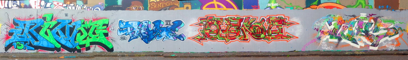 Graffiti Wall - Photo by DETS - feucht-gebiete-part2 (2014)