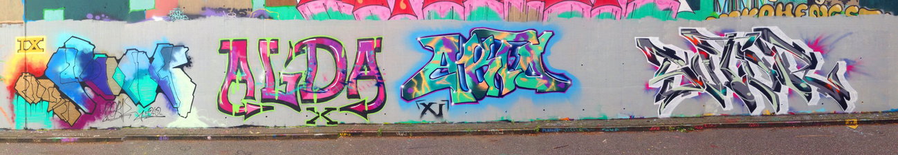 Graffiti Wall - Photo by DETS - feucht-gebiete-part3 (2014)