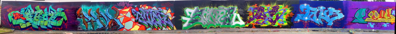 Graffiti Wall - Photo by DETS - schnelle, welle! (2014)