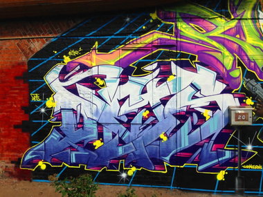 Graffiti Wall - Photo by DETS - dets, e (2014)
