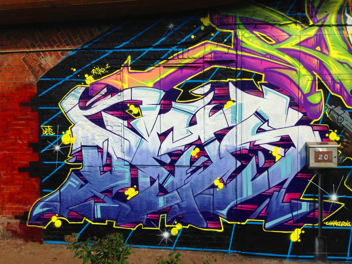 Graffiti Wall - Photo by DETS - dets, e (2014)