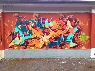 Graffiti Wall - Photo by DETS - schoko, dets (2014)