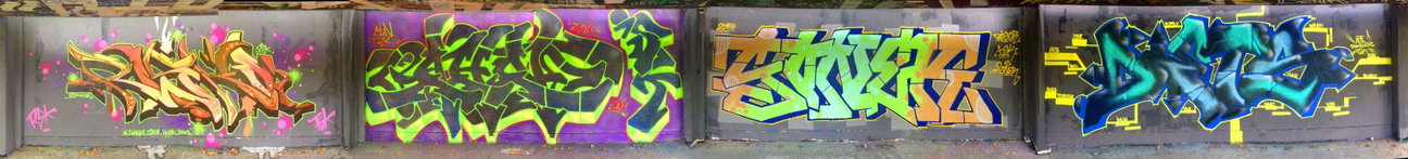 Graffiti Wall - Photo by DETS - risko-ahn-soer-dets (2014)