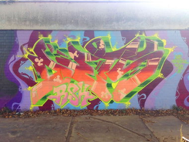 Graffiti Wall - Photo by DETS - dets, mal, schnell (2014)