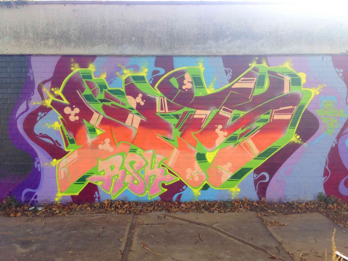 Graffiti Wall - Photo by DETS - dets, mal, schnell (2014)