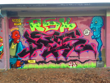 Graffiti Wall - Photo by DETS - aresd, and, dets (2014)