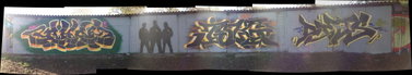Graffiti Wall - Photo by DETS - ahn-isk-dets (2014)