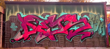 Graffiti Wall - Photo by DETS - detsinger!!! (2014)