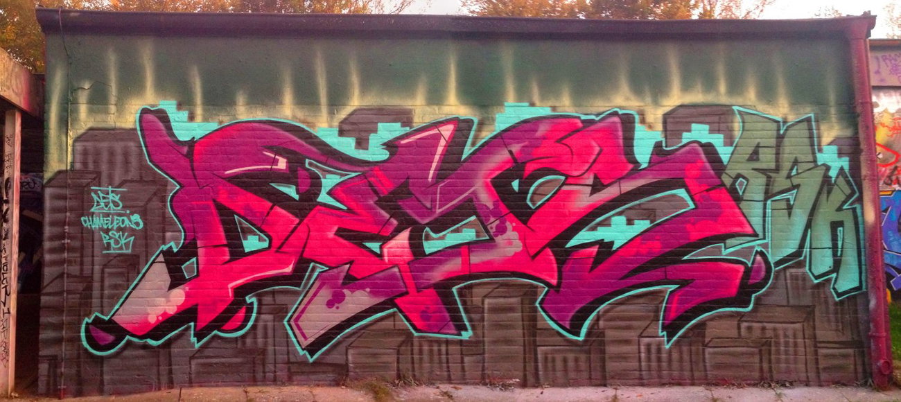 Graffiti Wall - Photo by DETS - detsinger!!! (2014)