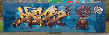 Graffiti Wall - Photo by DETS - dets´n, mone (2014)