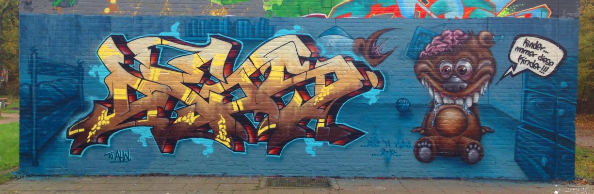 Graffiti Wall - Photo by DETS - dets´n, mone (2014)