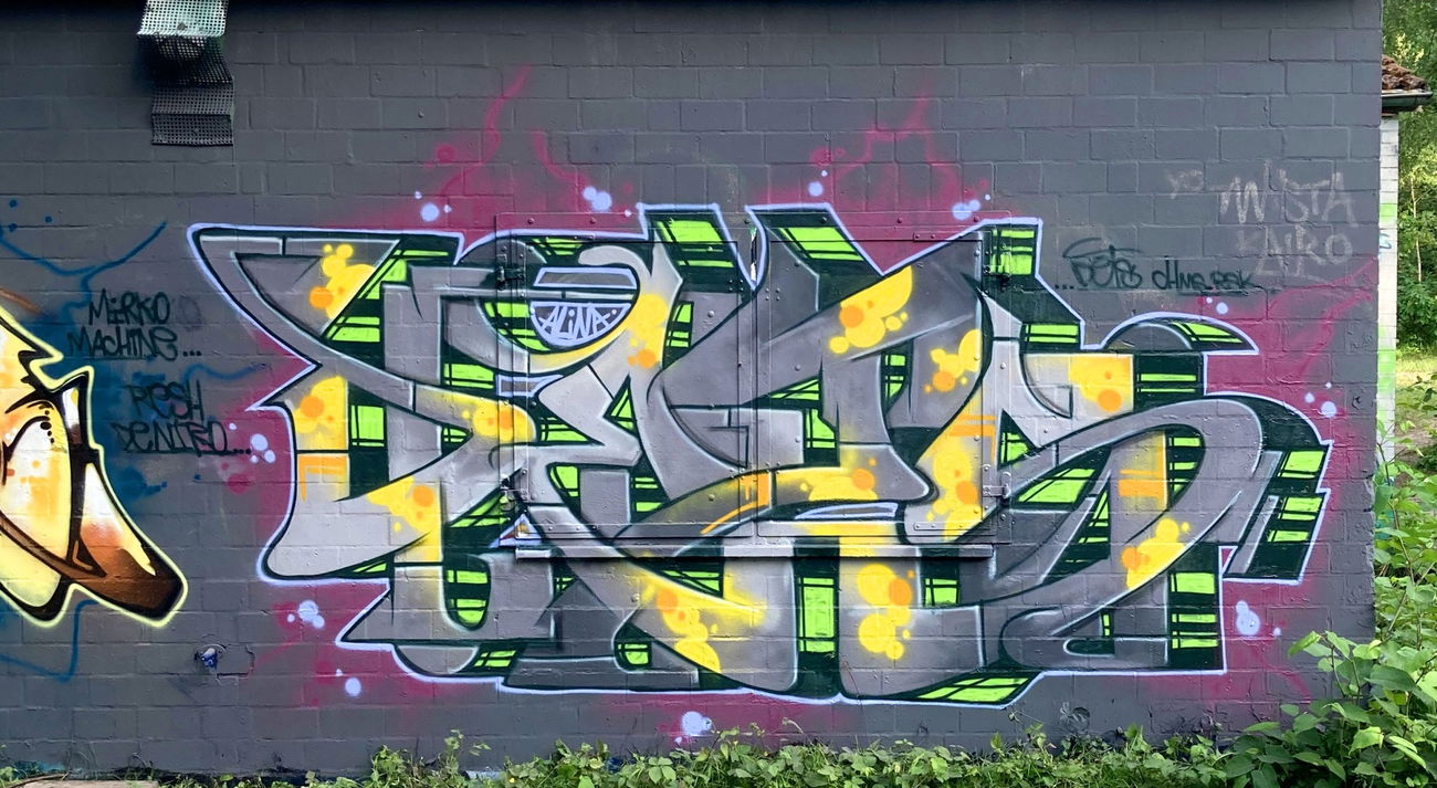 Graffiti Wall - Photo by DETS - dets, rsk (2021)