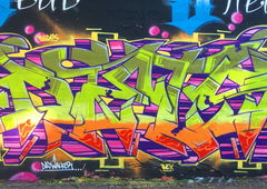 Graffiti Wall - Photo by DETS - chameleons, dets, graffiti (2018)