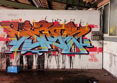Graffiti Wall - Photo by DETS - dets, graffiti (2022)