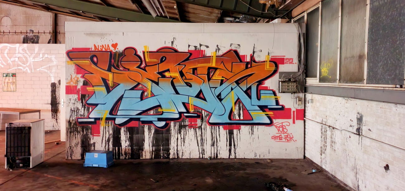 Graffiti Wall - Photo by DETS - dets, graffiti (2022)