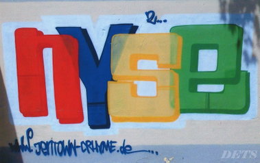 Graffiti Wall - Photo by DETS - ebay, nyse, dets (2005)