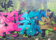 Graffiti Wall - Photo by DETS - dets, rsk, chameleons (2019)