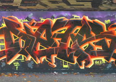 Graffiti Wall - Photo by DETS - dets, rsk, chameleons (2018)