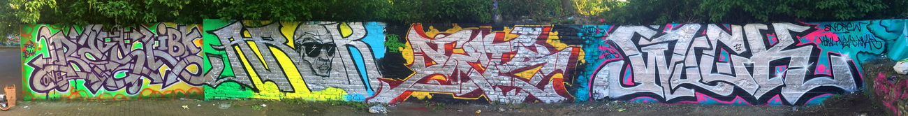 Graffiti Wall - Photo by DETS - resh-arok-dets-wick, HH (2017)