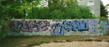 Graffiti Wall - Photo by DETS - nyse, cano (2003)