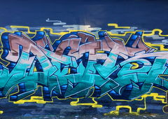 Graffiti Wall - Photo by DETS - rsk, chameleons, dets (2018)