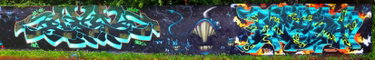 Graffiti Wall - Photo by DETS - ahn, mone, dets (2015)