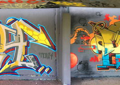 Graffiti Wall - Photo by DETS - dets, rsk, chms (2020)