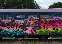 Graffiti Wall - Photo by DETS - badek, mutch(charry), dets (2018)