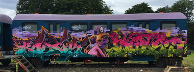 Graffiti Wall - Photo by DETS - badek, mutch(charry), dets (2018)