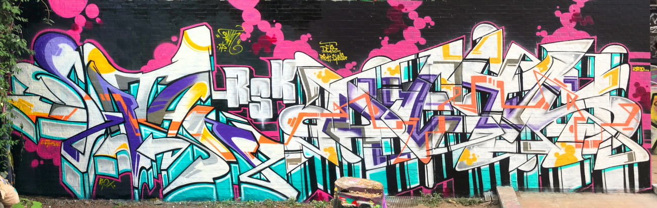 Graffiti Wall - Photo by DETS - dets, satan