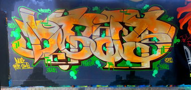 Graffiti Wall - Photo by DETS - dets, chms (2020)