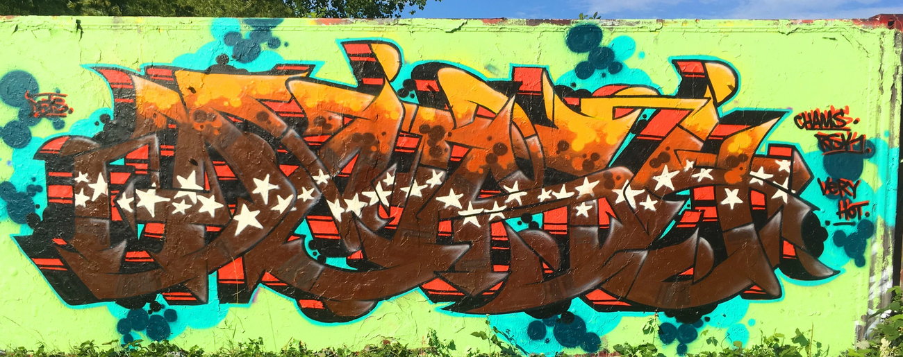 Graffiti Wall - Photo by DETS - detsy, det, rsk (2016)